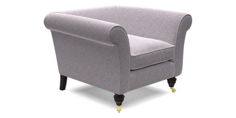 Otley Chair in Two Tone Plain Biscuit