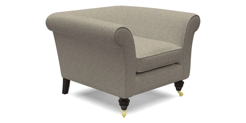 Otley Chair in Two Tone Plain Biscuit