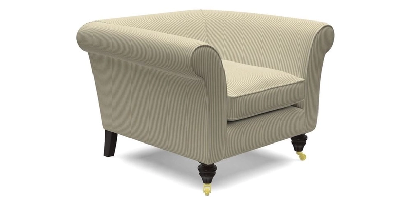 Otley Chair in Two Tone Plain Biscuit