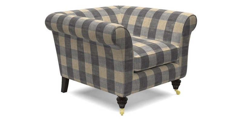 Otley Chair in Two Tone Plain Biscuit