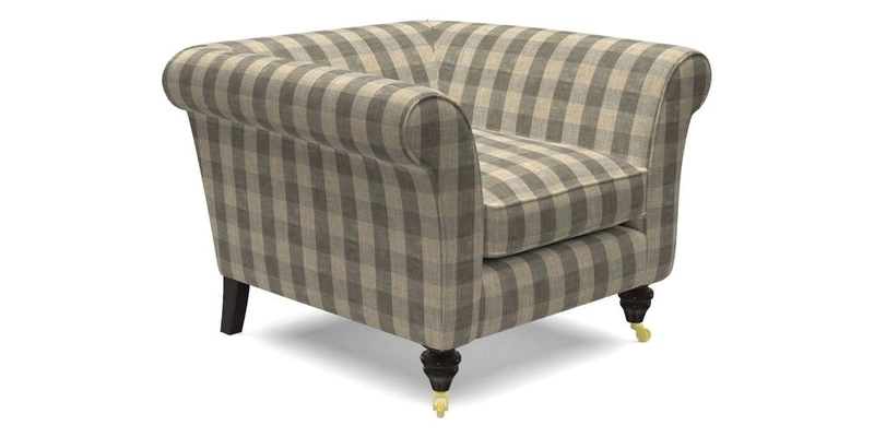 Otley Chair in Two Tone Plain Biscuit