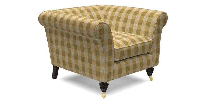 Otley Chair in Two Tone Plain Biscuit