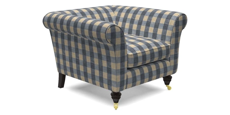 Otley Chair in Two Tone Plain Biscuit