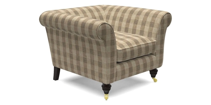 Otley Chair in Two Tone Plain Biscuit