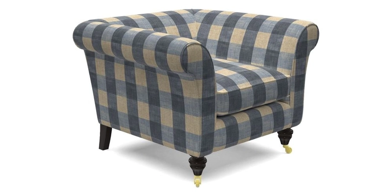 Otley Chair in Two Tone Plain Biscuit