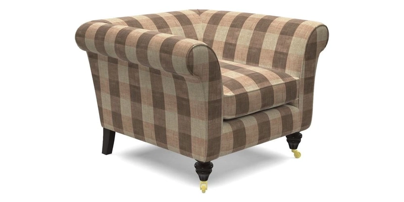 Otley Chair in Two Tone Plain Biscuit