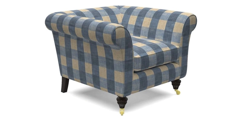 Otley Chair in Two Tone Plain Biscuit