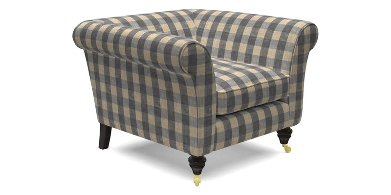 Otley Chair in Two Tone Plain Biscuit