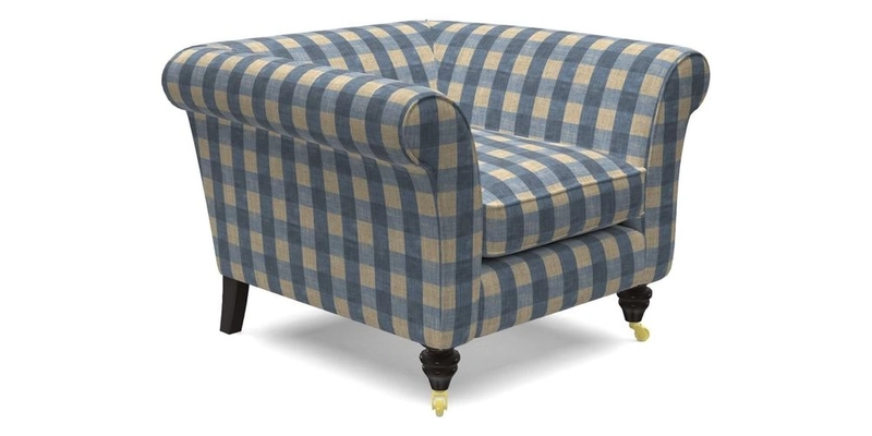 Otley Chair in Two Tone Plain Biscuit