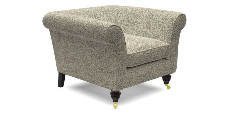 Otley Chair in Two Tone Plain Biscuit