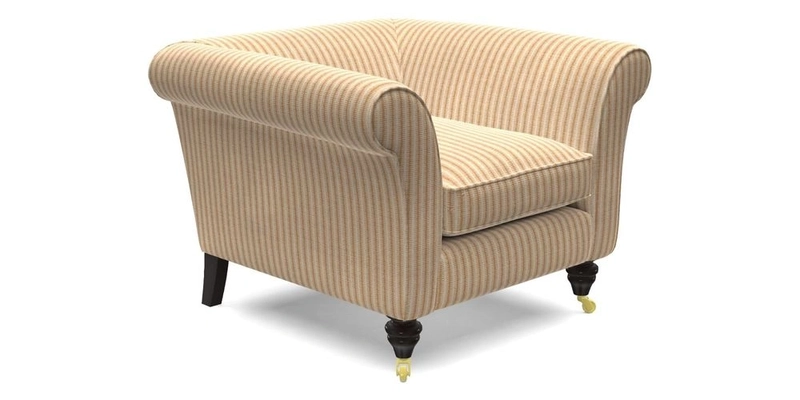 Otley Chair in Two Tone Plain Biscuit