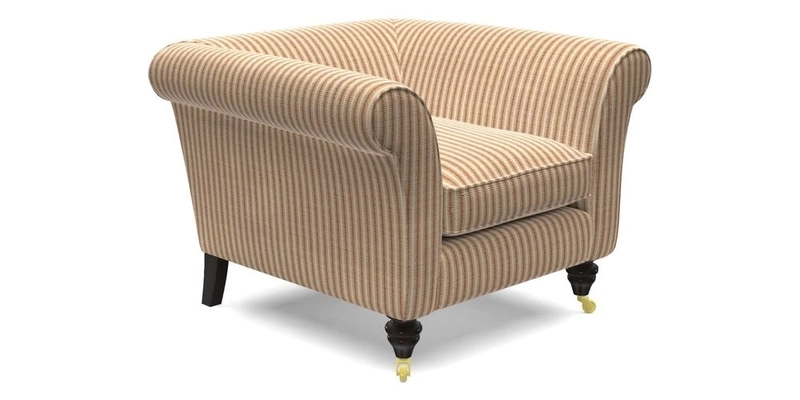 Otley Chair in Two Tone Plain Biscuit