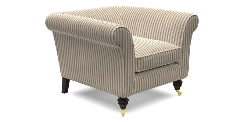 Otley Chair in Two Tone Plain Biscuit