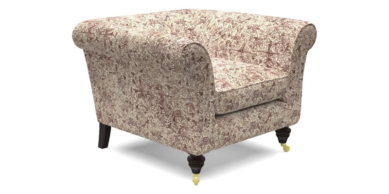 Otley Chair in Two Tone Plain Biscuit