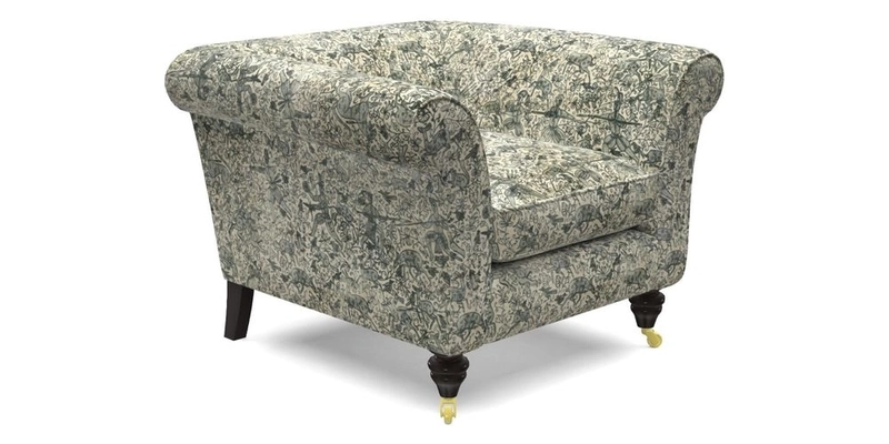 Otley Chair in Two Tone Plain Biscuit