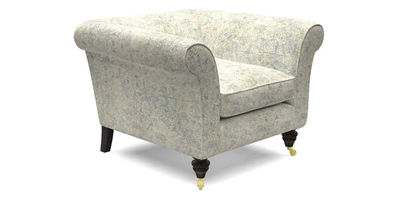 Otley Chair in Two Tone Plain Biscuit