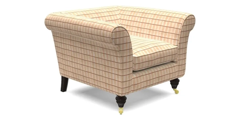 Otley Chair in Two Tone Plain Biscuit