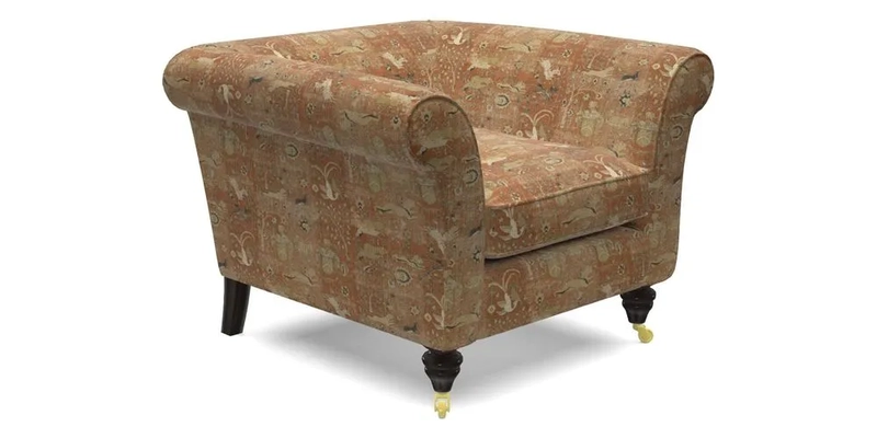 Otley Chair in Two Tone Plain Biscuit