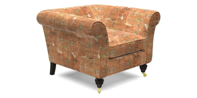 Otley Chair in Two Tone Plain Biscuit