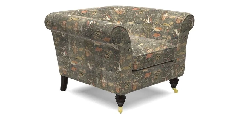 Otley Chair in Two Tone Plain Biscuit