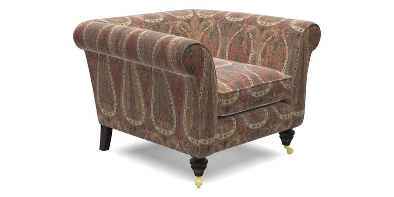 Otley Chair in Two Tone Plain Biscuit