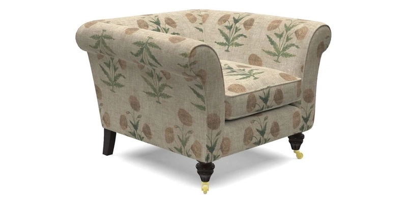 Otley Chair in Two Tone Plain Biscuit