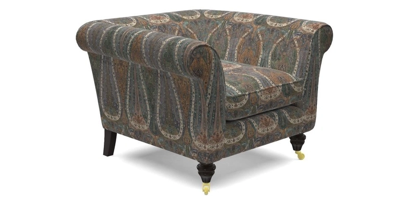 Otley Chair in Two Tone Plain Biscuit