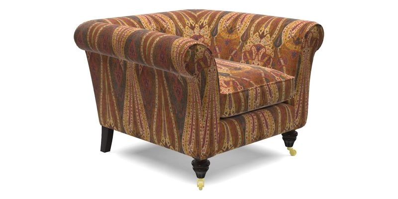 Otley Chair in Two Tone Plain Biscuit