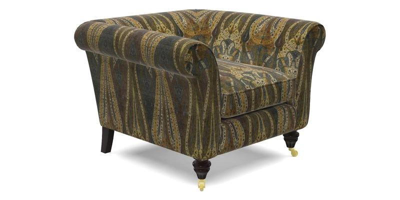 Otley Chair in Two Tone Plain Biscuit