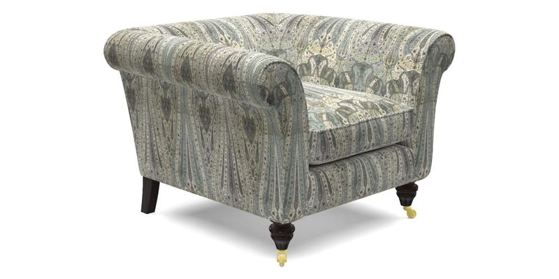 Otley Chair in Two Tone Plain Biscuit