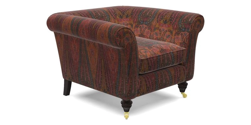 Otley Chair in Two Tone Plain Biscuit