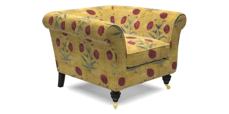 Otley Chair in Two Tone Plain Biscuit