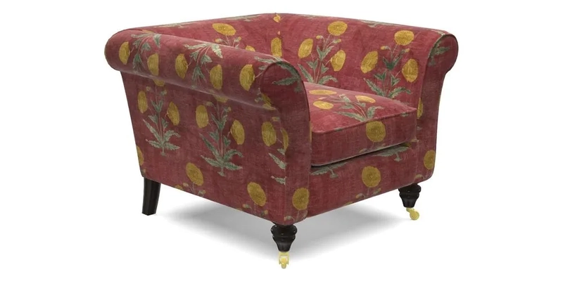 Otley Chair in Two Tone Plain Biscuit