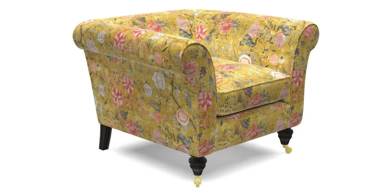 Otley Chair in Two Tone Plain Biscuit