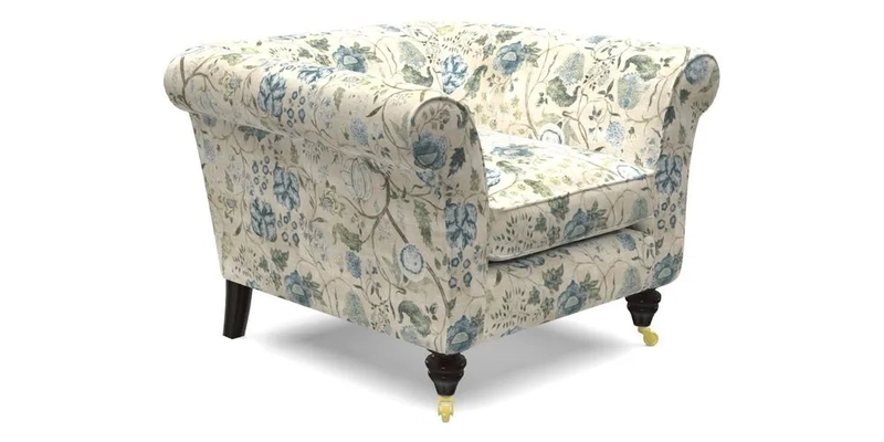 Otley Chair in Two Tone Plain Biscuit