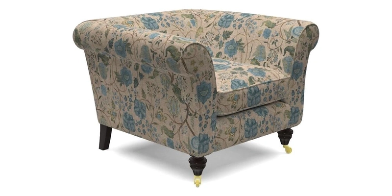 Otley Chair in Two Tone Plain Biscuit