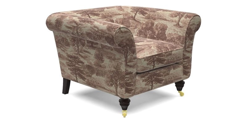 Otley Chair in Two Tone Plain Biscuit