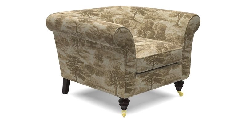 Otley Chair in Two Tone Plain Biscuit