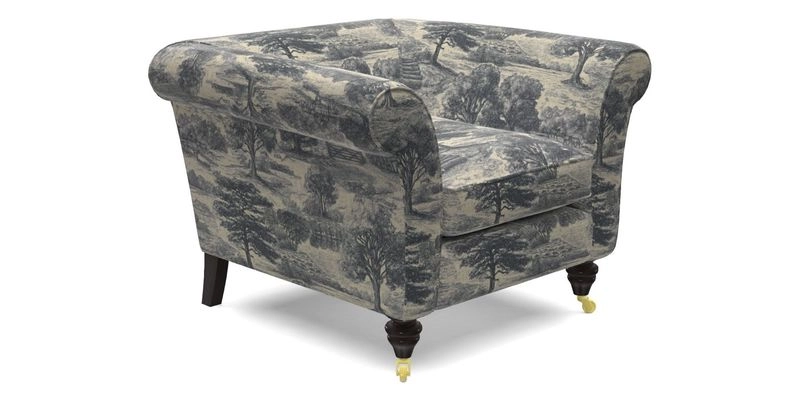 Otley Chair in Two Tone Plain Biscuit