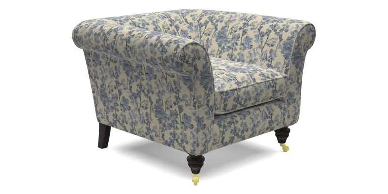 Otley Chair in Two Tone Plain Biscuit
