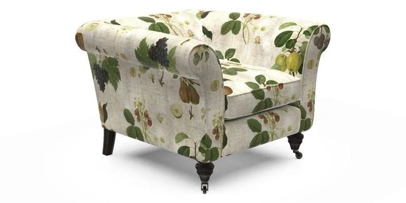 Otley Chair in Two Tone Plain Biscuit