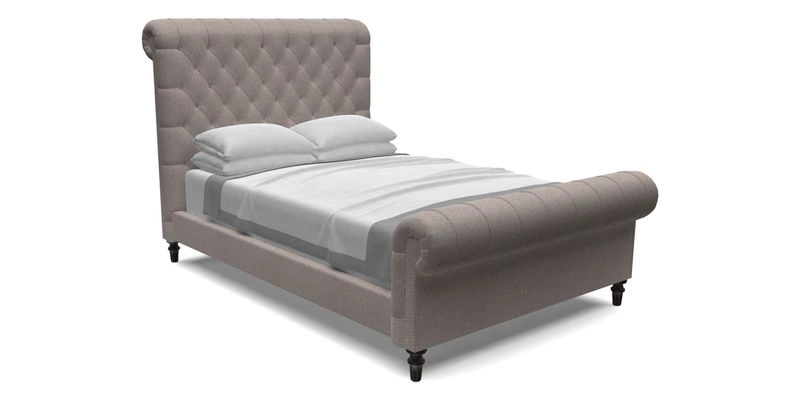 Pentlow Double Bed in Art of the Loom Waterford Peridot