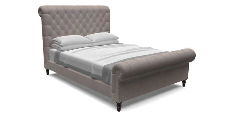 Pentlow King Bed in Art of the Loom Waterford Peridot