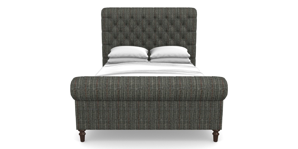 Product photograph of Pentlow Double In Harris Tweed House - Harris Tweed House Grey from Sofas and Stuff Limited