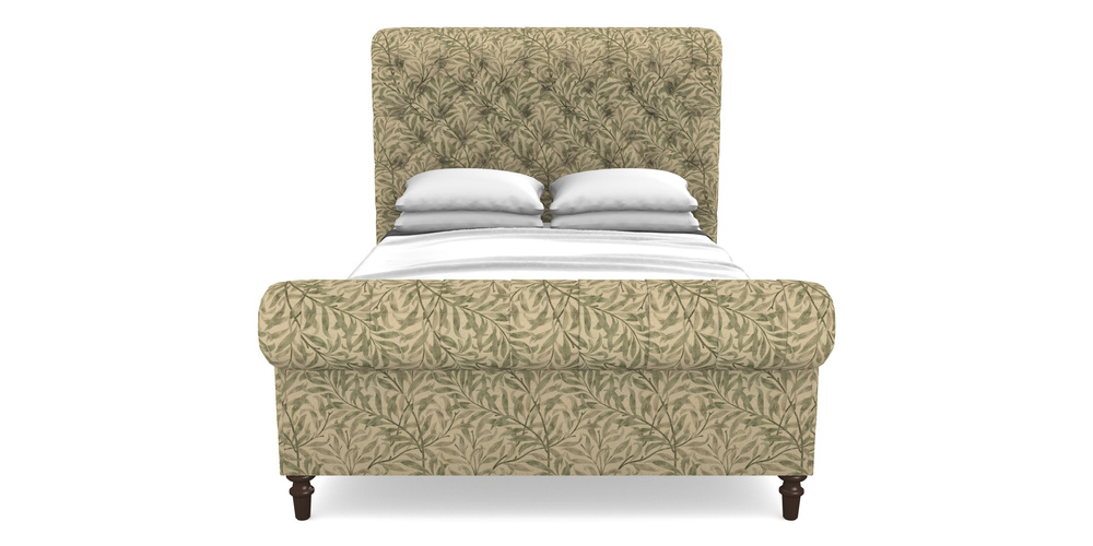 Product photograph of Pentlow Double In V A Drawn From Nature - Willow Bough Large - Light Green from Sofas and Stuff Limited
