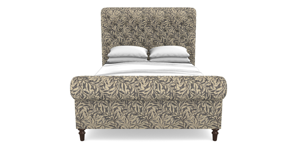 Product photograph of Pentlow Double In V A Drawn From Nature - Willow Bough Large - Navy from Sofas and Stuff Limited
