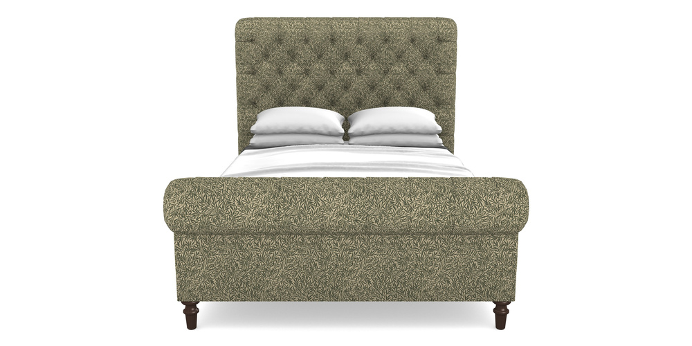 Product photograph of Pentlow Double In V A Drawn From Nature Collection - Willow - Dark Green from Sofas and Stuff Limited