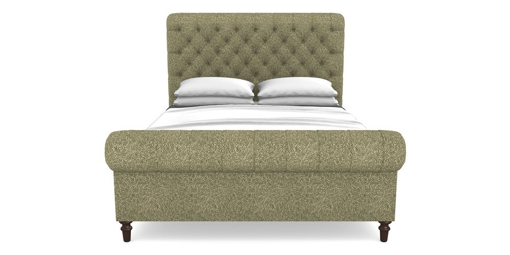 Product photograph of Pentlow King In V A Drawn From Nature Collection - Willow - Light Green from Sofas and Stuff Limited