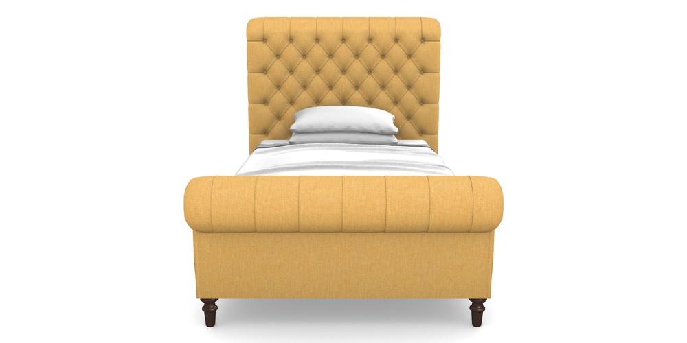 Product photograph of Pentlow Single In Clever Cotton Mix - Mustard from Sofas and Stuff Limited
