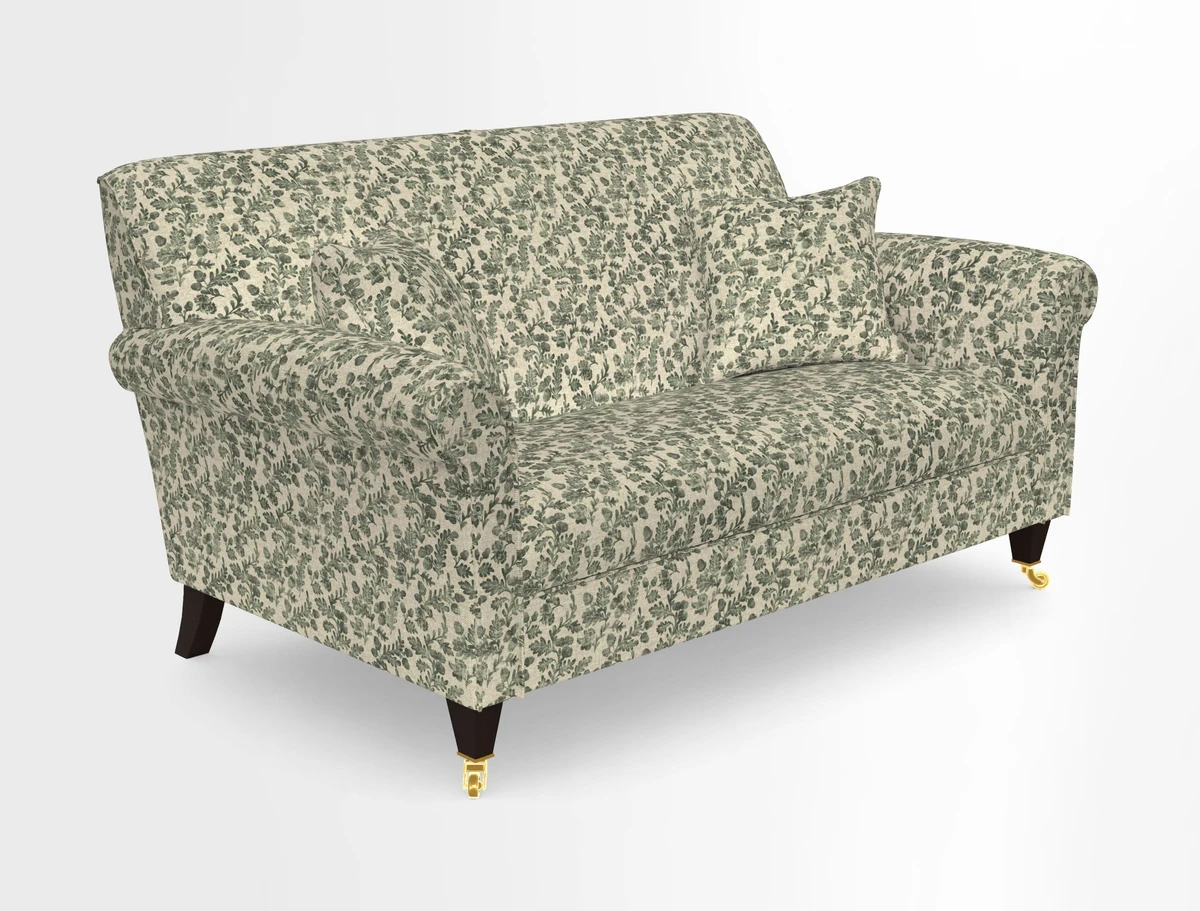 Petworth 2 Seater Sofa in Mulberry Flying Ducks